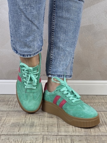 MANOS.RO Pantofi dama casual sport piele naturala FILIPPO PS744 - Img 4