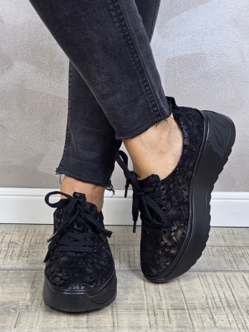 MANOS.RO Pantofi dama casual sport piele naturala FILIPPO PS887 - Img 2