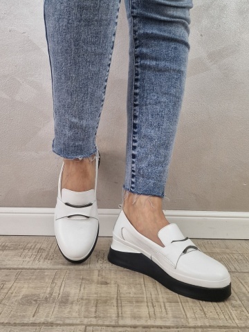 Pantofi casual/sport dama MANOS.RO piele naturala PP389 - Img 2