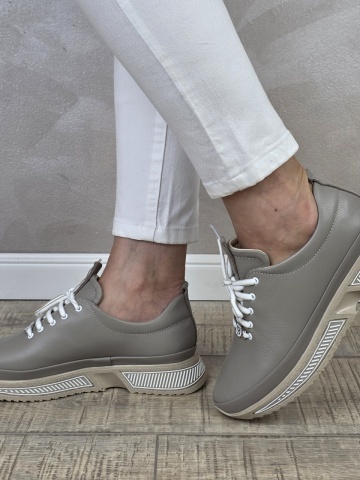 Pantofi casual/sport dama MANOS.RO piele naturala PS700 - Img 2