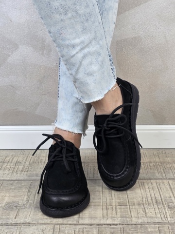 Pantofi dama casual Formazione piele naturala PC2379 - Img 3