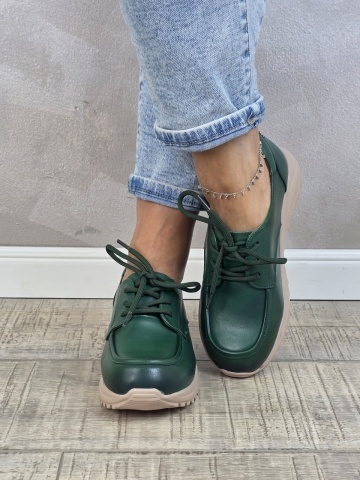 Pantofi dama casual FORMAZIONE piele naturala PC2450 - Img 2