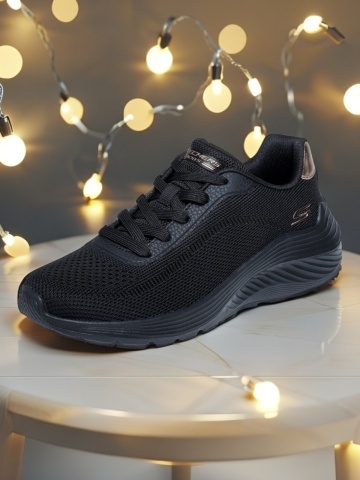 Pantofi dama sport Skechers® Bobs Squad Chaos 117679 BBK - Img 8