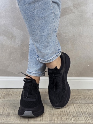 Pantofi dama sport Skechers® Bobs Squad Chaos 117759 BBK - Img 6