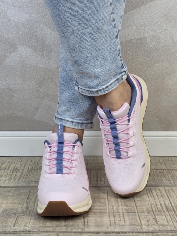 Pantofi dama sport Skechers®, GLIDE-STEP, din material textil 303654L LTPK - Img 7