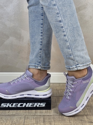 Pantofi dama sport Skechers® ,GLIDE-STEP, din material textil 303654 LVMT - Img 5