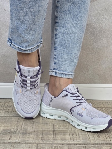 Pantofi dama sport Skechers® GLIDE STEP PRO-RADIANT STRIDE 150420 LAV - Img 3