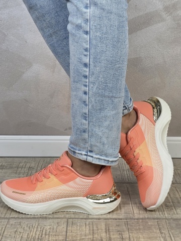 Pantofi dama sport Skechers®Sneakers Snoop Dogg: Snoop Ace - Cyber Walker 186025 ORG - Img 5