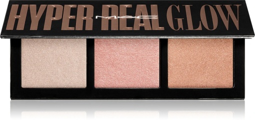 Fard de ochi MAC Cosmetics Hyper Real Glow Palette, flash + awe, 13.5 g