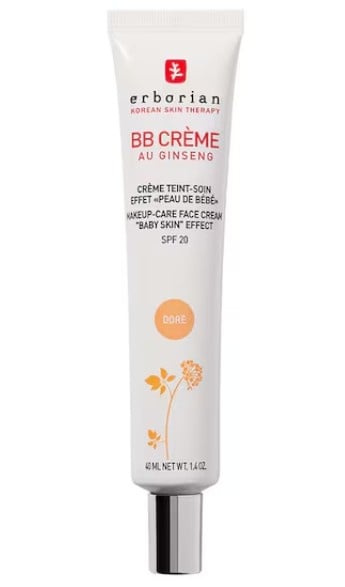 Erborian - BB Cream cu ginseng cu efect de „piele de bebelus”, cu SPF 20, Dore 40ml