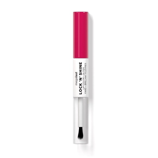 Wet N Wild Megalast Lock n Shine Dual Ended Lip Color + Gloss - Culoare mata 4ml+ luciu de buze 4ml - Irresistible