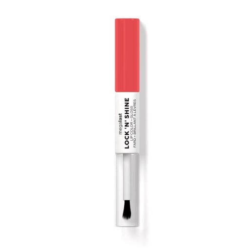 Wet N Wild Megalast Lock n Shine Dual Ended Lip Color + Gloss - Culoare mata 4ml+ luciu de buze 4ml - Shining Hybiscus