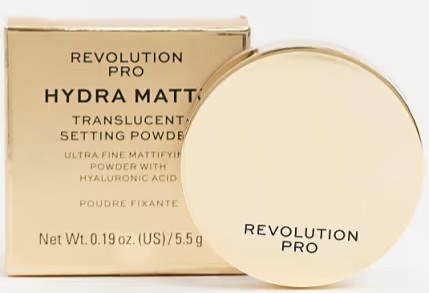 Pudra Revolution PRO Hydra Matte Setting Powder Translucent, 5.5 g