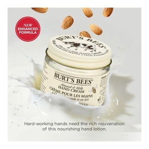 BURT'S BEES Almond & Milk Hand Cream - Cremă de Mâini cu Ulei de Migdale si Lapte 57g - Img 2