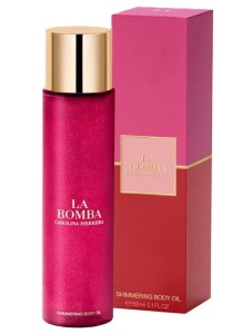 Carolina Herrera La Bomba Shimmering Body Oil - Ulei de corp stralucitor 150ml - Img 3