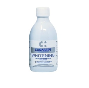 Curasept Whitening - Apa de gura pentru intretinerea albirii dintilor, fara alcool, 300ml - Img 2