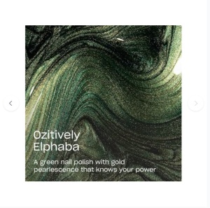 OPI X Wicked Collection Ozitively Elphaba - lac de unghii pigmentat 15ml - Img 3