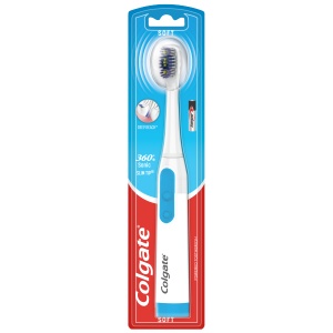 Colgate 360 Floss Tip Battery Powered Toothbrush - Periuta de dinti electrica alimentata cu baterie