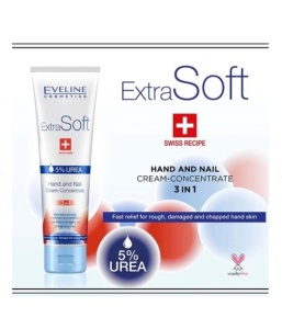 Eveline Cosmetics Extra Soft - Crema de maini pentru piele uscata si aspra - Img 2