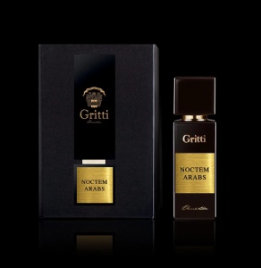 GRITTI Noctem Arabs Black Collection Eau de Parfum, 100 ML Oriental, Lemnos
