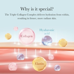 MEDICUBE Triple Collagen Cream 4.0 - Crema hidratanta pentru fata Triple Collagen 4.0 50 ml - Img 3