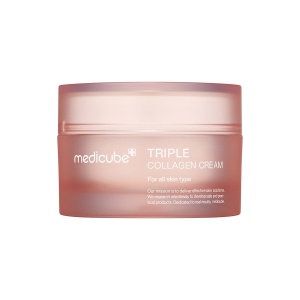 MEDICUBE Triple Collagen Cream 4.0 - Crema hidratanta pentru fata Triple Collagen 4.0 50 ml