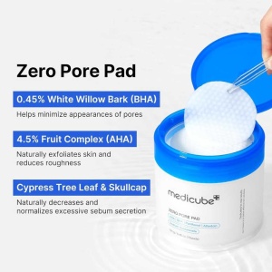 Medicube Zero Pore Pad 2.0 - Dischete faciale pentru pori 70buc/155gr - Img 2