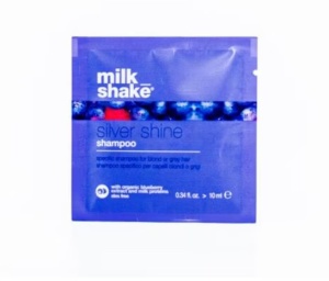 Milk Shake Silver Shine Shampoo - Sampon pentru par blond - 10ml - Img 2