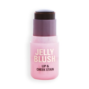 Revolution Blush Jelly Stick Lip and Cheek Stain, peach orange - Fard de obraz 5.5 g - Img 2