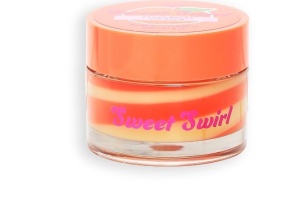 Revolution I Heart Revolution Sweet Swirl Lip Balm, peach melba - Balsam de buze 8.1 g - Img 2