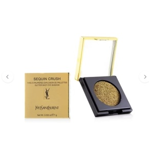 YSL Sequin Crush Mono Eyeshadow Legendary Gold- 2g fard de ochi cu sclipici - Img 1