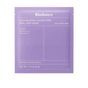 Biodance Rejuvenating Caviar PDRN Real Deep Mask - Masca tip servetel regeneranta cu caviar si PDRN 34gr