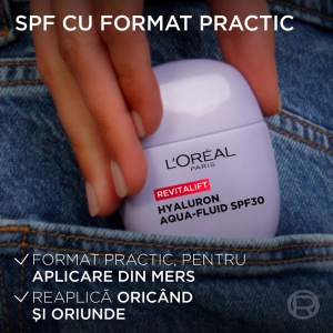 L'Oreal Revitalift Filler Light Moisturizing Cream SPF30 - Crema de zi hidratanta, anti imbatranire 40ml - Img 8