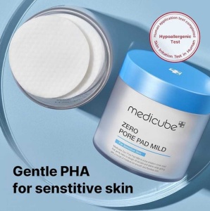 Medicube Zero Pore Pad Mild - Dischete faciale pentru exfoliere blanda 70 buc/155gr - Img 3