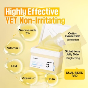 Numbuzin No.5 Vitamin Collection Toner - Dischete de fata cu toner, vitamine și niacinamide 70 buc/180ml - Img 4