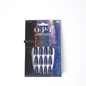 OPI xPRESS / ON - Blue Gie - unghii false - Img 1