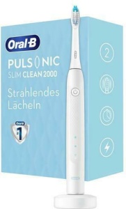 Oral-B Pulsonic Slim Clean 2000 - Periuta de dinti electrica , alb