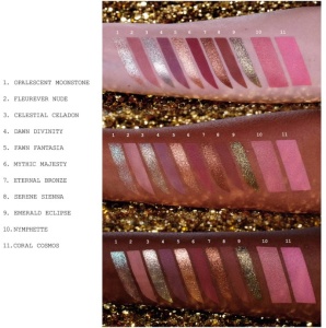 Pat McGrath Labs MotherShip Bijoux Brilliance : Strastruck Splendour- paleta blush (8g) + farduri pentru ochi (9g) - Img 4