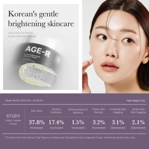 MEDICUBE AGE-R Glutathione Glow Capsule Cream - Crema pentru iluminare si hidratare 50ml - Img 6