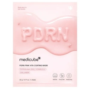 MEDICUBE - Medicube PDRN Pink Vita Coating Mask - Masca de fata pentru stralucire cu niacinamida 22gr