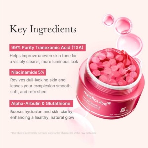 MEDICUBE TXA Niacinamide Capsule cream - Crema hidratanta cu niacinamidă - 55g - Img 3