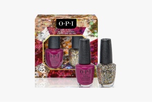 OPI Jewel Be Bold Collection Duo - Feelin'Berry Glam 15 ml + Pop the Baubles - lac de unghii - 15 ml