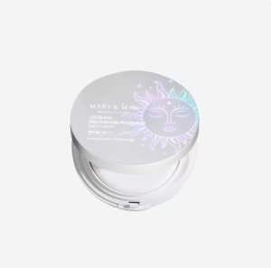 PRET REDUS 50% - Mary & May Vegan Niacinamide Panthenol Sun Cushion SPF50+ PA++++ – Fond de ten tip cushion cu protectie solara ridicata - 25g - Valabilitate 01,05,2026