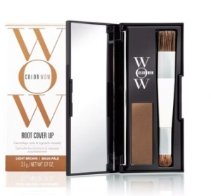 Pudra coloranta pentru par Color Wow Root Cover Up, light brown, 2.1 g