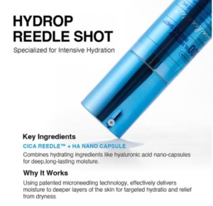 VT COSMETICS - Hydrop Reedle Shot 100 - Ser facial hidratant si revitalizant - 50ml - Img 4