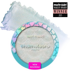 Wet N Wild Chameleon Chrome Highlightter Iluminator cu efect holografic - Venus Swing- 4,3g - Img 1