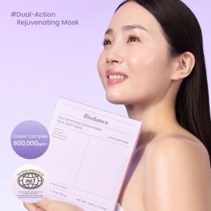 Biodance Rejuvenating Caviar PDRN Real Deep Mask - Masca tip servetel regeneranta cu caviar si PDRN 4pcsx34g - Img 7