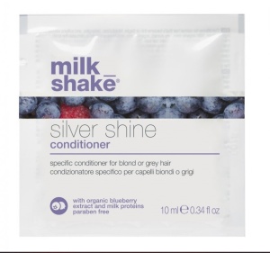 Milk Shake Silver Shine Conditioner - Balsam pentru par blond - 10ml