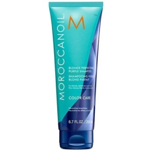 MOROCCANOIL blonde perfecting purple - sampon violet, 200ml + TANGLE TEEZER Detangling CADOU - Img 2