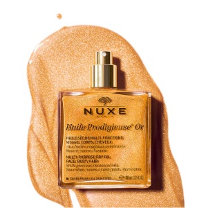 Nuxe Huile Prodigieuse Or - Ulei uscat cu particule stralucitoare pentru fata, corp si par - 50ml - Img 2